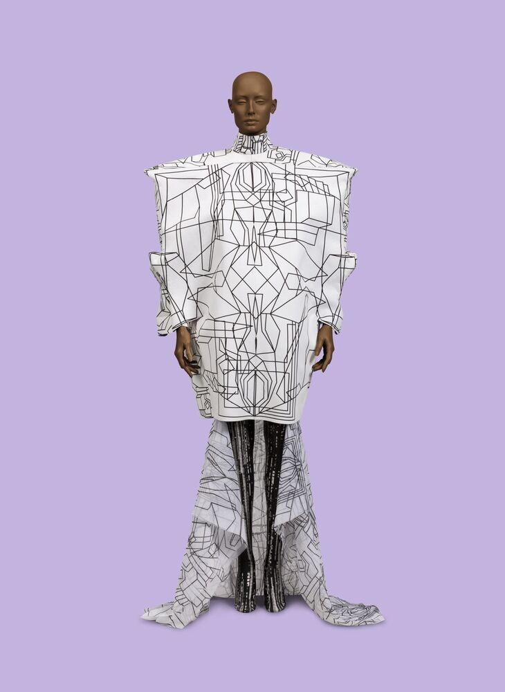 Outfit uit de collectie Body Archive, 2012