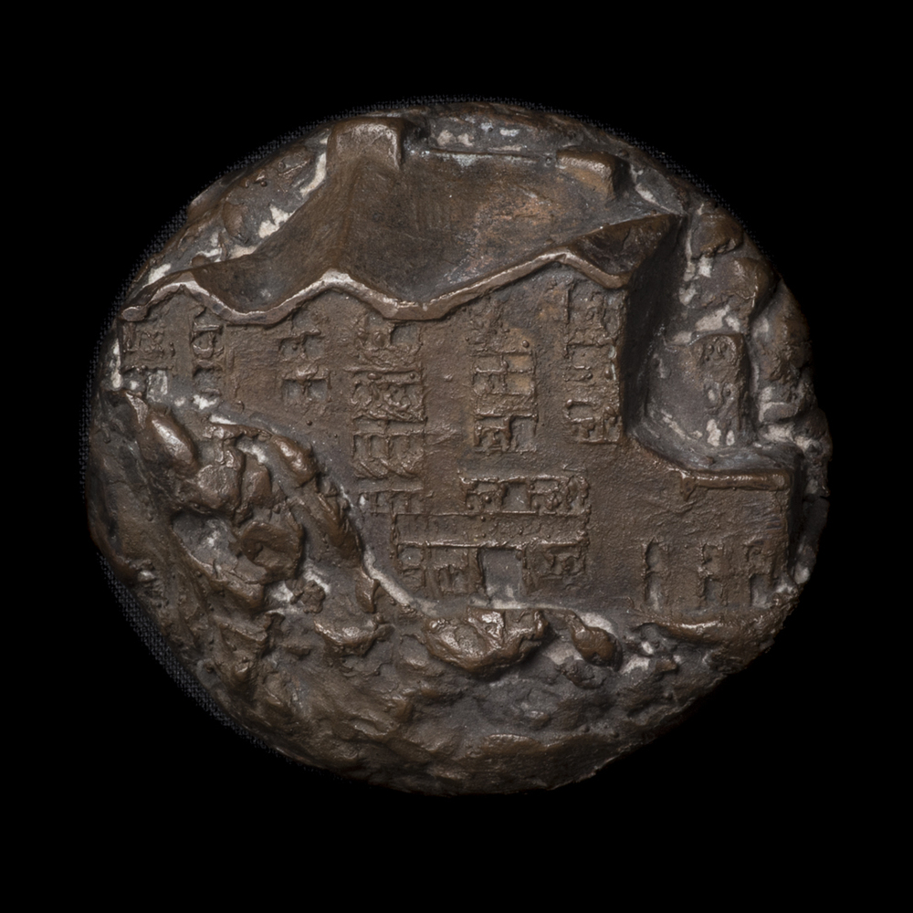 Penning Opening   van de nieuwbouw Academie Minerva 1984