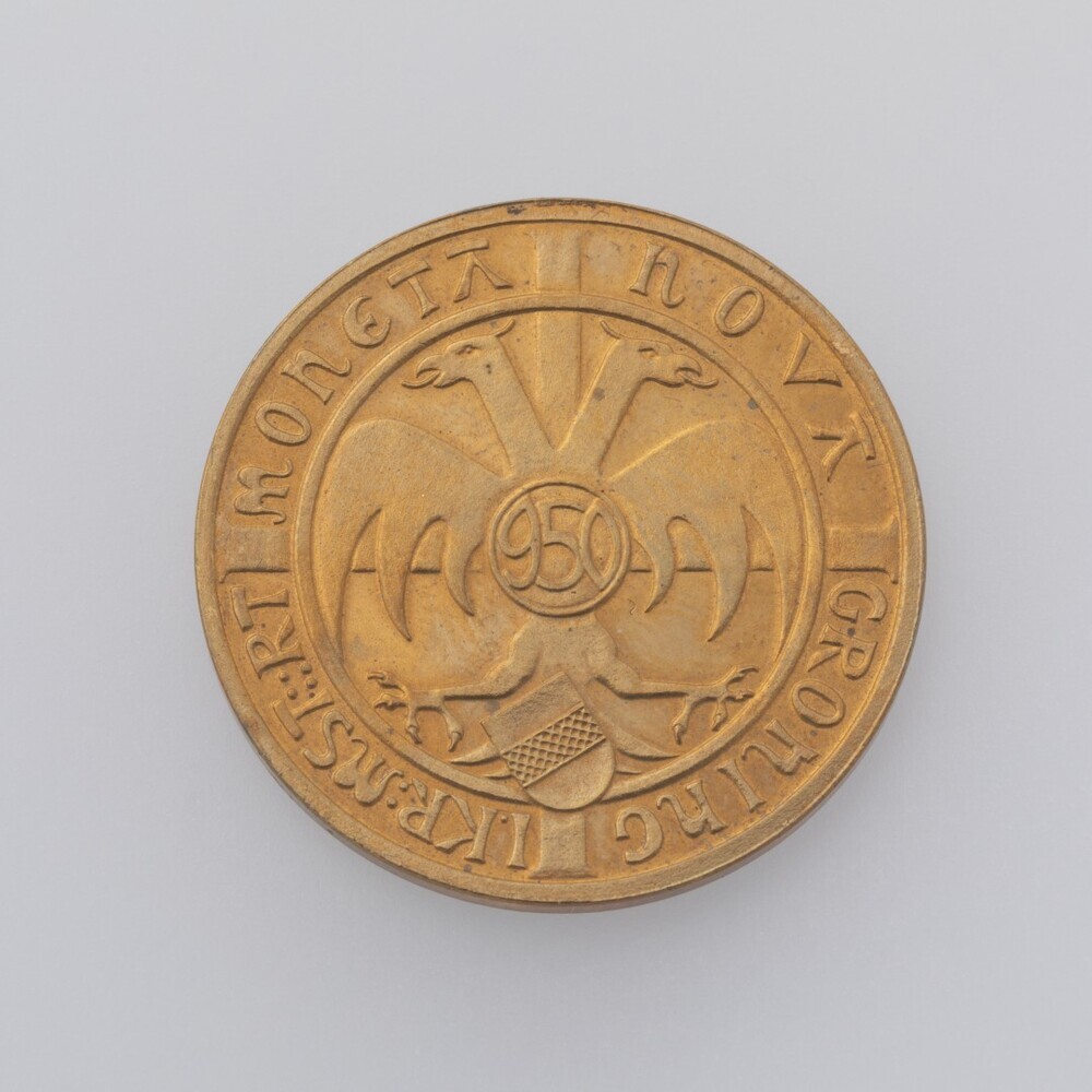 Gedenkmunt Groningen 1040