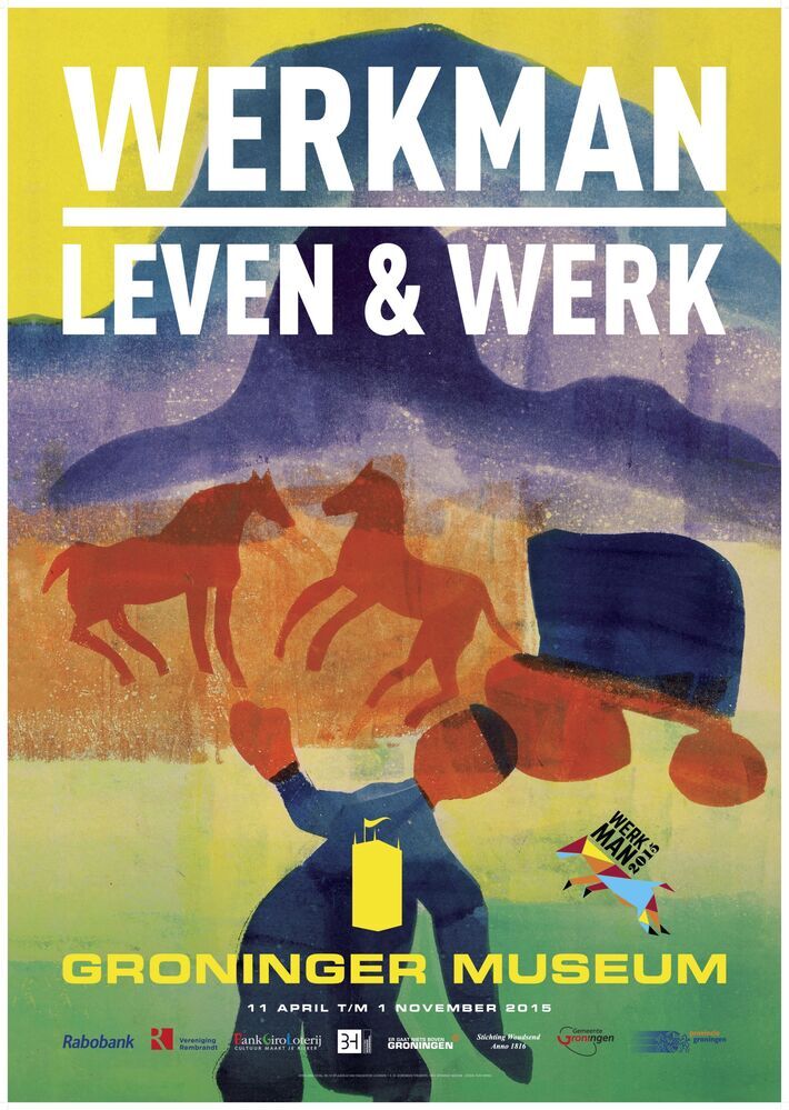 Tentoonstelling in Groninger Museum: H.N. Werkman. Leven & Werk, 2015