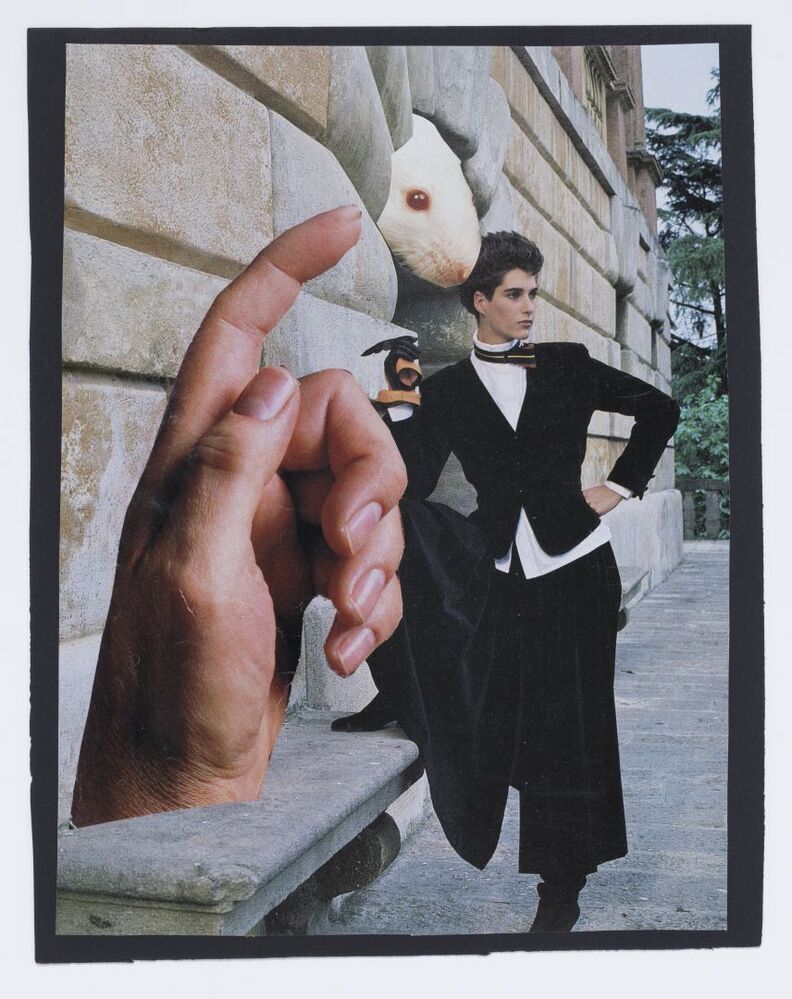 Influistering van de boze en waarschuwende hand