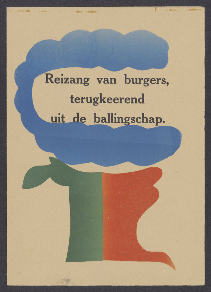 Reizang van burgers terugkeerend uit de ballingschap (BS-40)