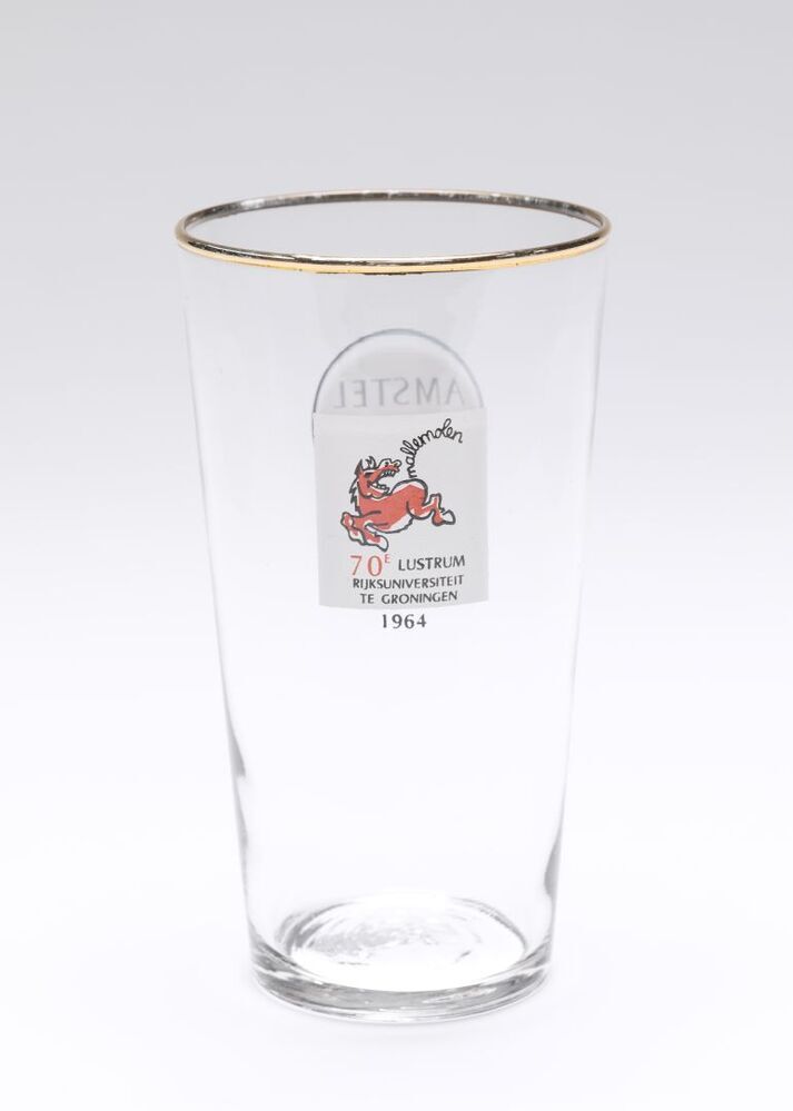 Glas 70e lustrum Rijksuniversiteit Groningen