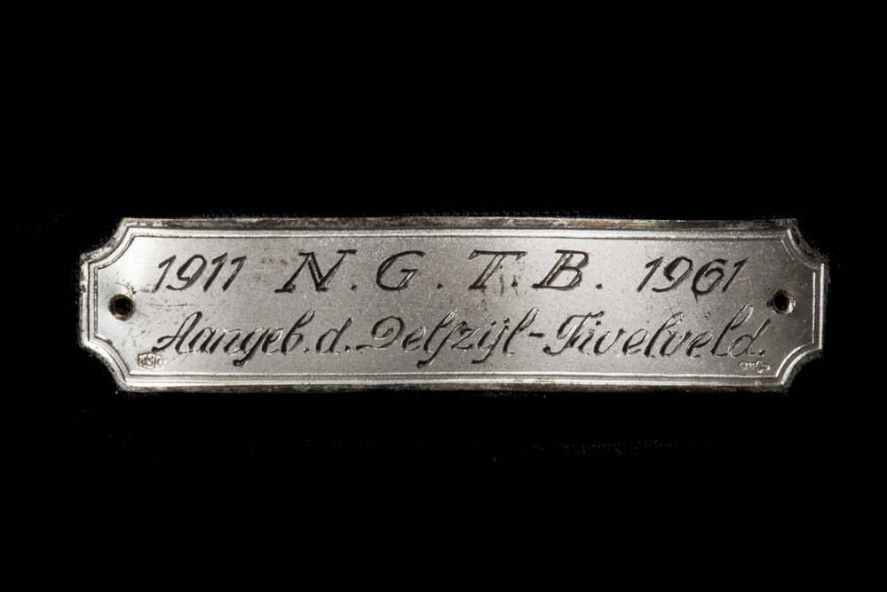 Jubileumschild NGTB 1911-1961
