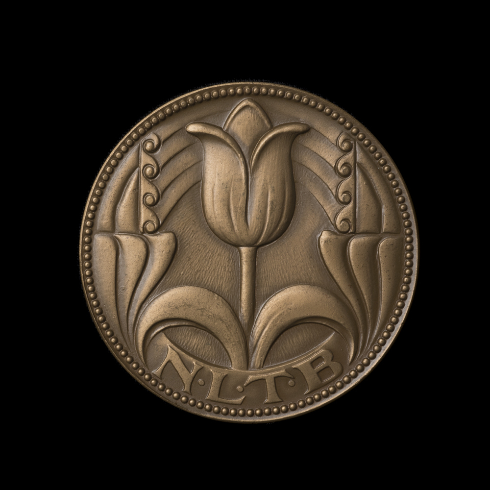 Medaille 1941 Groninger invitatiewedstrijden troostprijs Heren Double