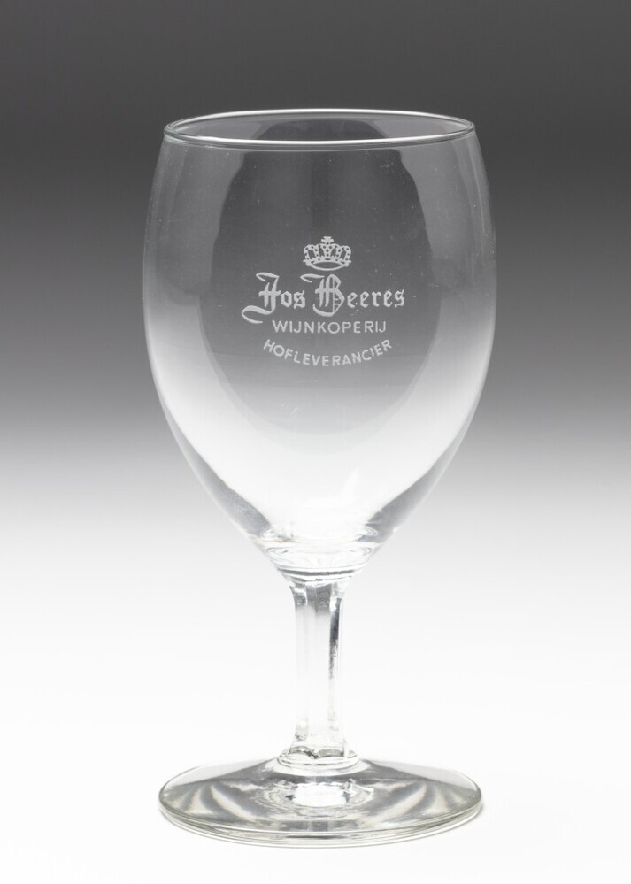 Wijnglas Fa Jos Beeres Groningen hofleverancier