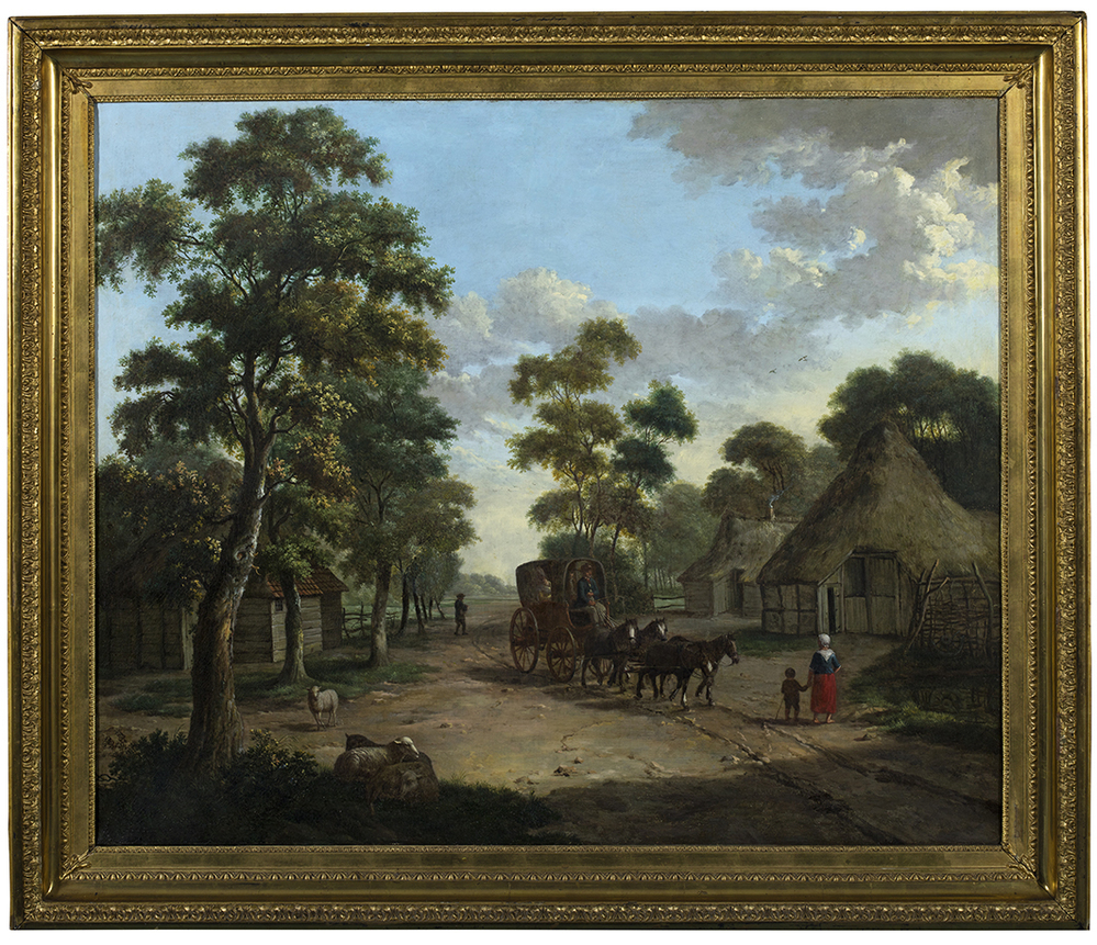 Koetsreizigers in Schipborg 1806