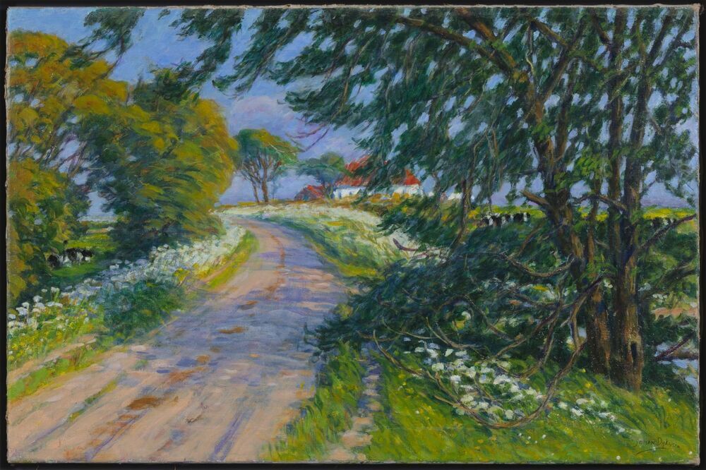 Gezicht op Blauwborgje, Groningen