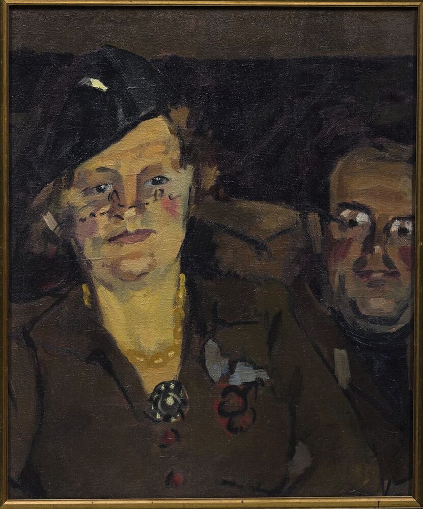 recto: de heer en mevrouw Sjoerd Groenenstein