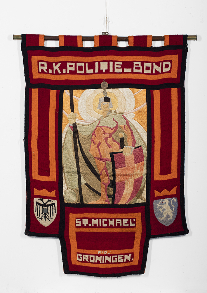 Vaandel R.K. Politiebond St. Michael, afd. Groningen