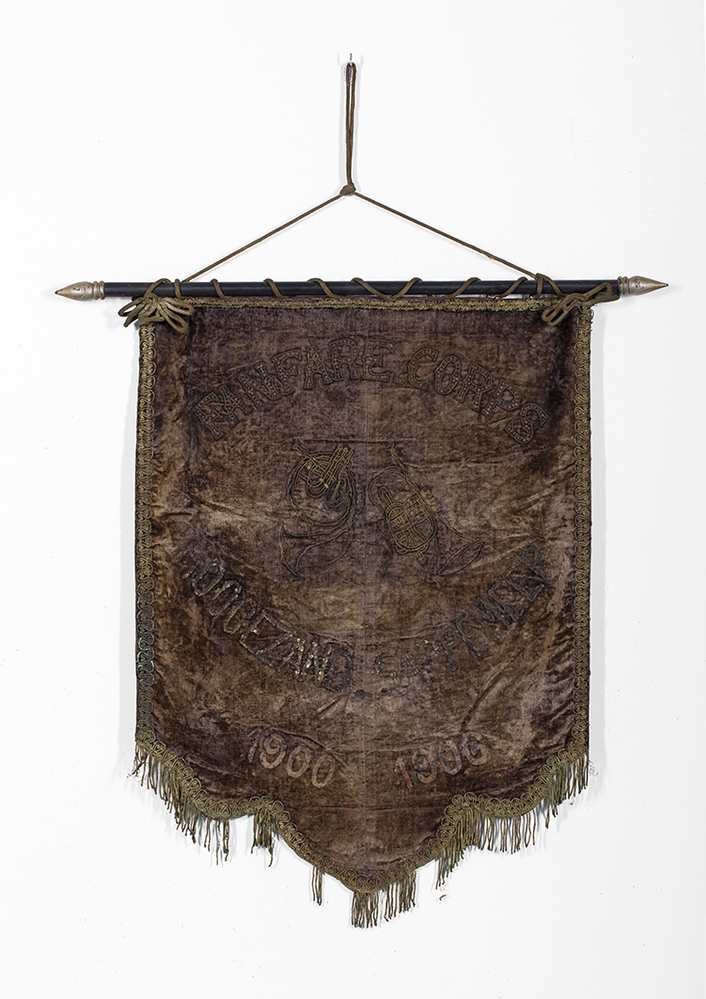 Vaandel Fanfarecorps Hoogezand-Sappemeer