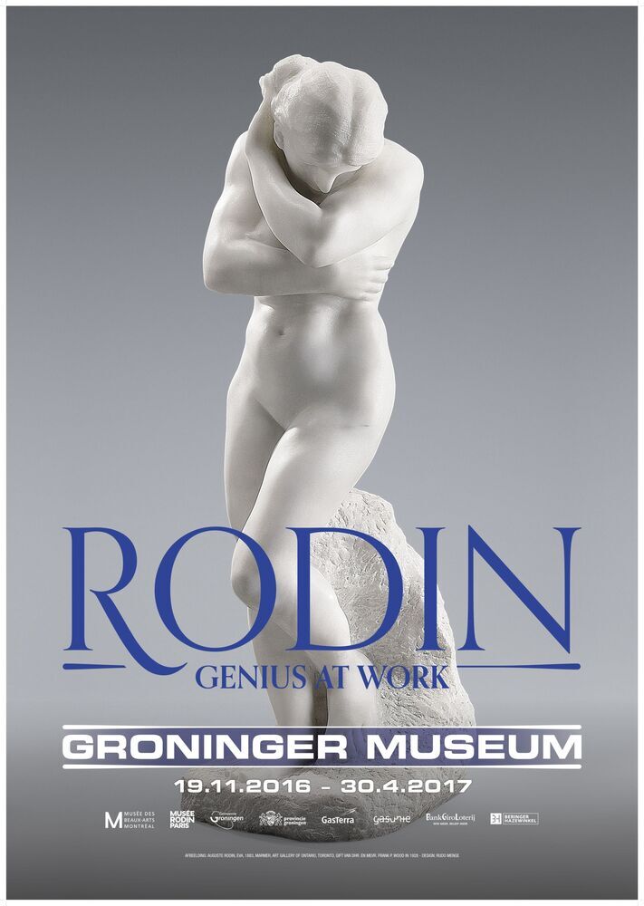 Tentoonstelling in Groninger Museum 19-11-2016 t/m 30-4-2017: Rodin - Genius at Work