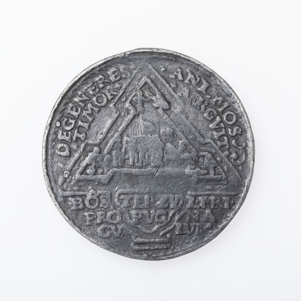 Beloningspenning verdediging schans Bomsterzijl, 1581