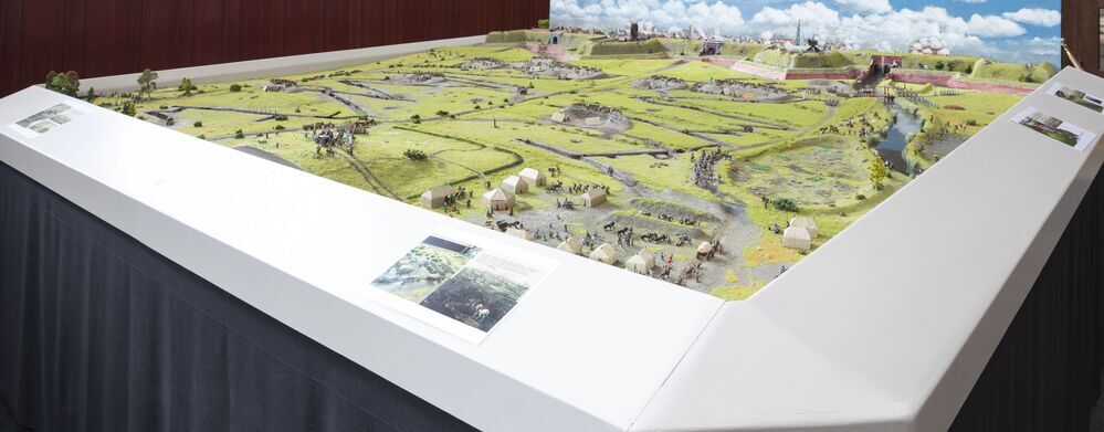 Maquette van het beleg van Groningen (Gronings Ontzet)