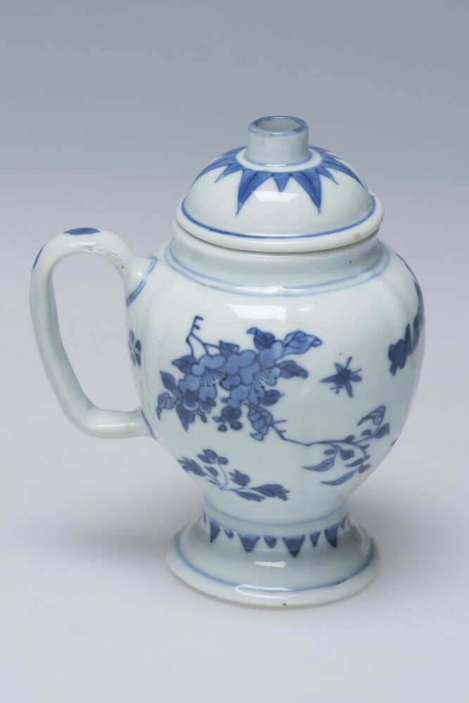 Mosterdpotje met deksel