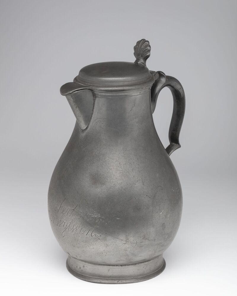 Avondmaalskan (uit de kerk: Westerwijtwerd)