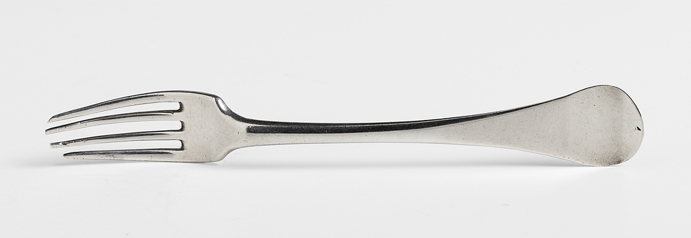 Zilveren vork uit 1711-1712