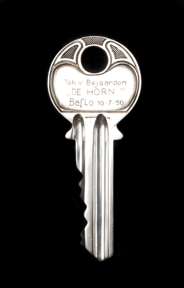 Sleutel opening Tehuis voor Bejaarden 'De Horn', Baflo, 10-07-1950