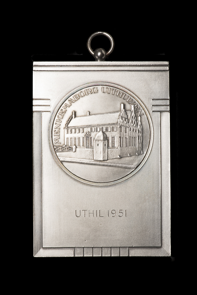 Plaquette Menkemaborg Uithuizen