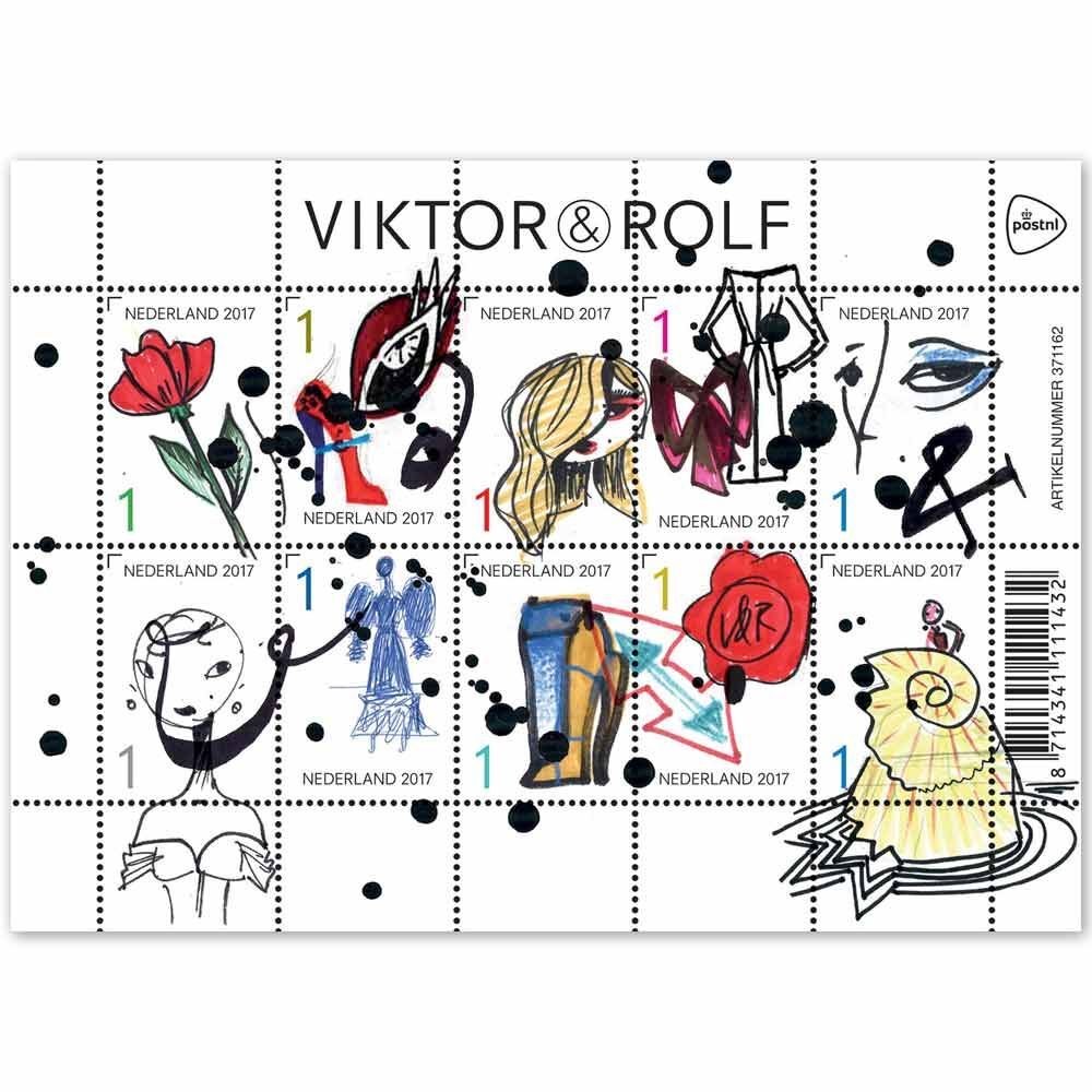 Viktor & Rolf postzegels