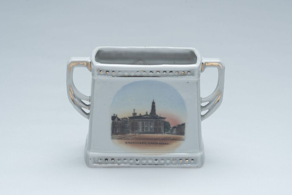 Souvenirvaasje Groningen Korenbeurs Akerkhof