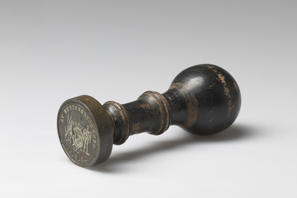 Zegelstempel Gemeentebestuur Delfzijl