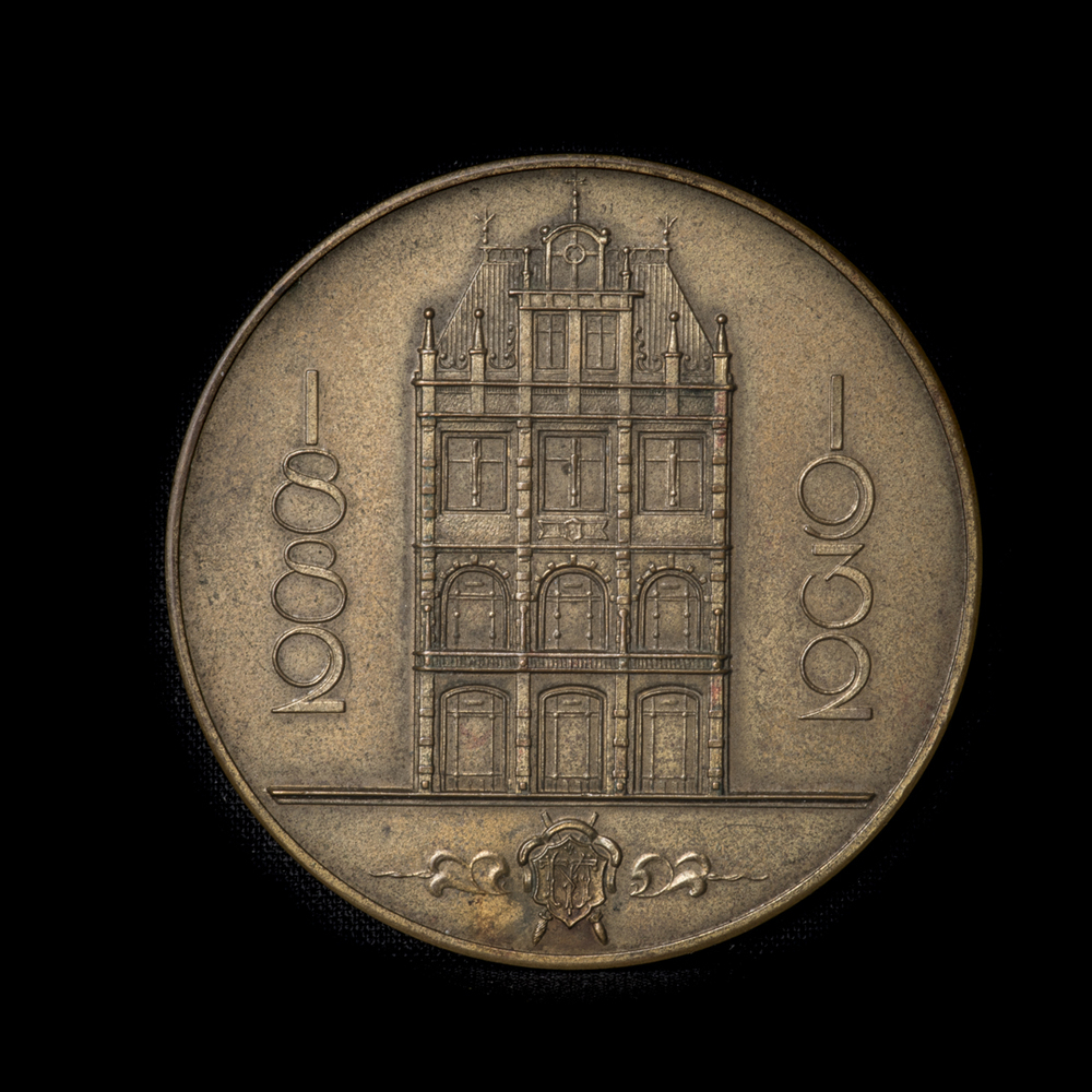 Penning 50 jarig bestaan der Sociëteit Mutua Fides (Vindicat atque Polit)