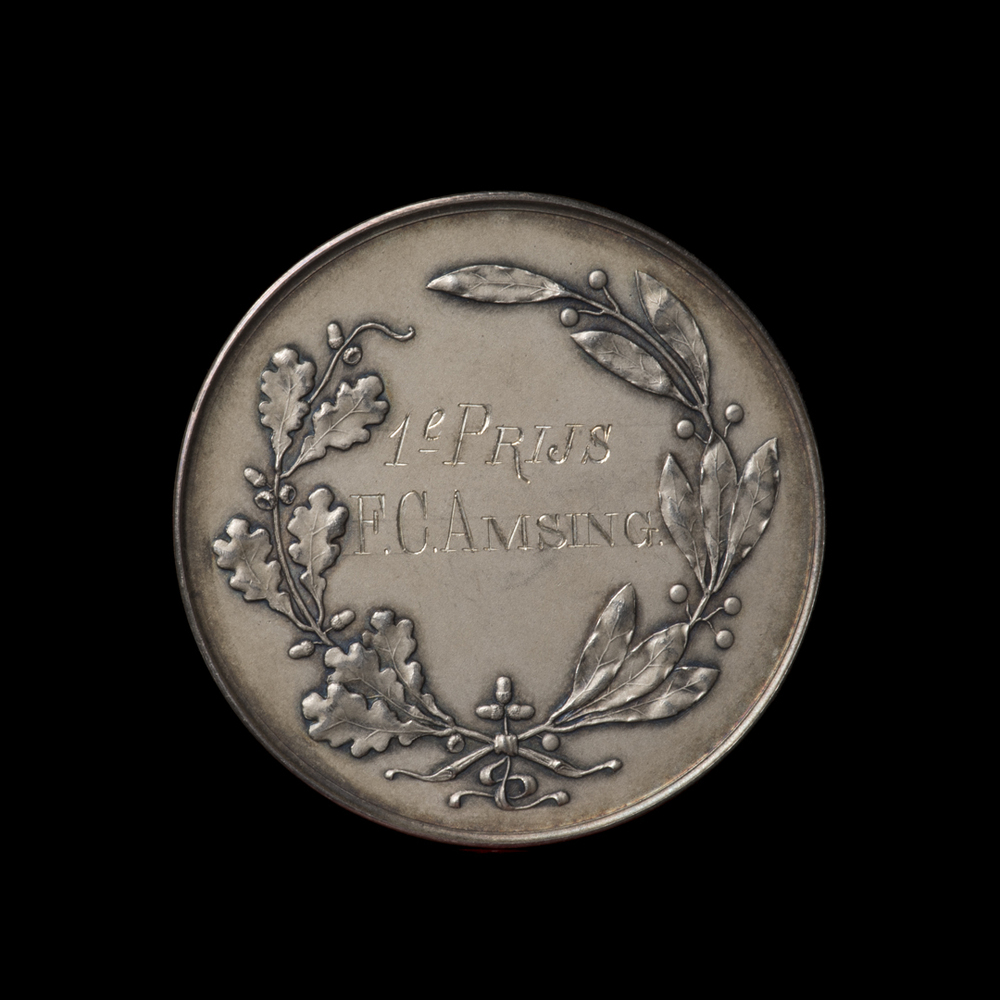 Prijspenning Schapenkeuring Noorder Afdeling 1908: 1e prijs jonge rammen