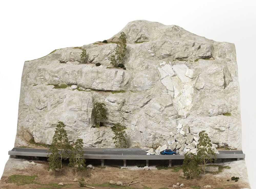 The Probable rockslide in the improbable Dutch mountains