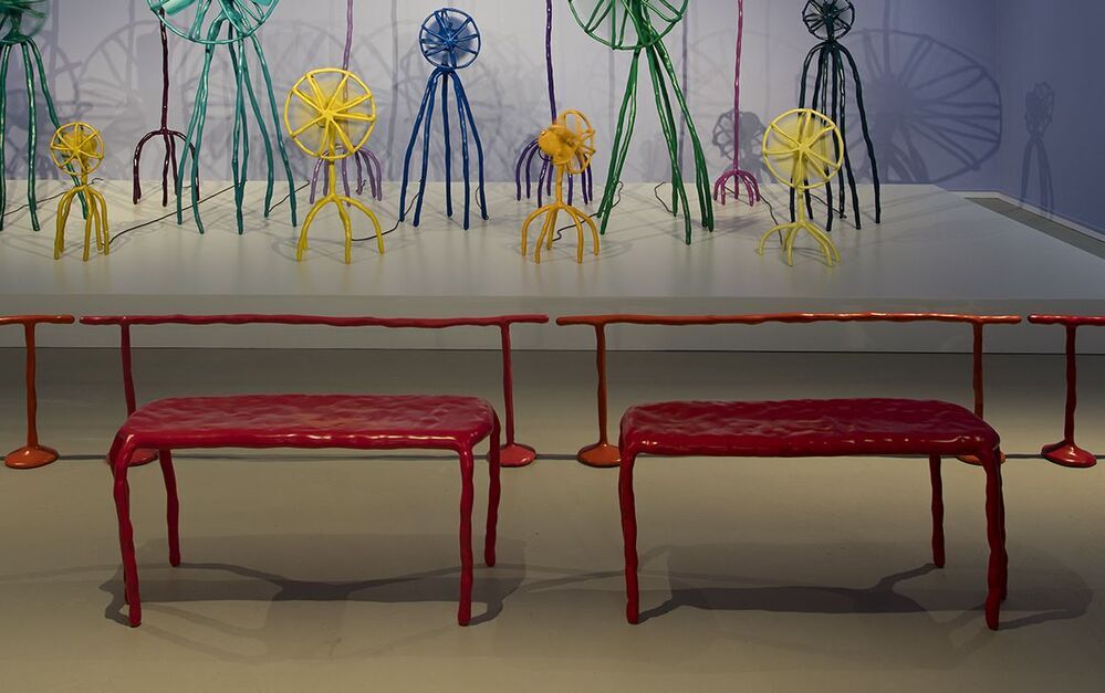 Bankje (uit de serie: Clay furniture)