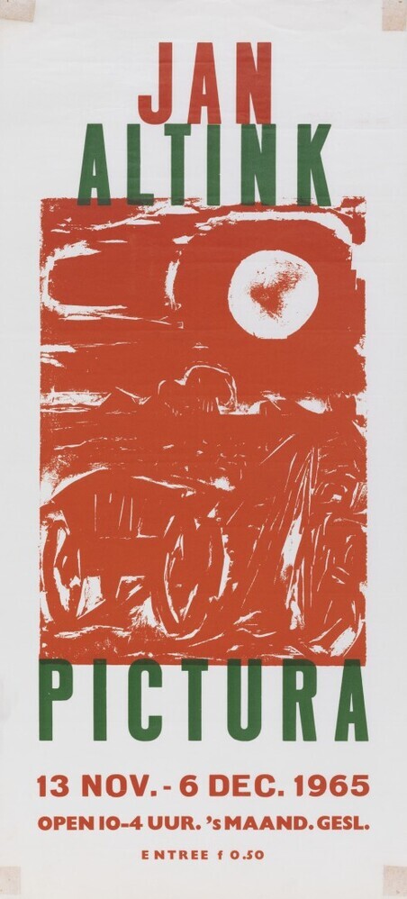 Affiche Jan Altink, Pictura 1965