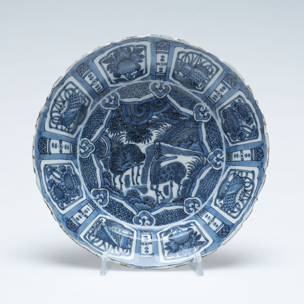 Bord met twee herten