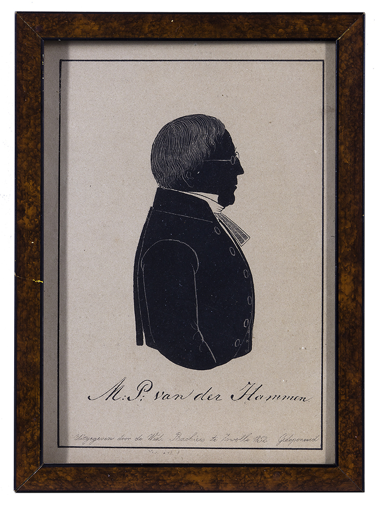 Miniatuurportret Martinus Petrus van der Hammen