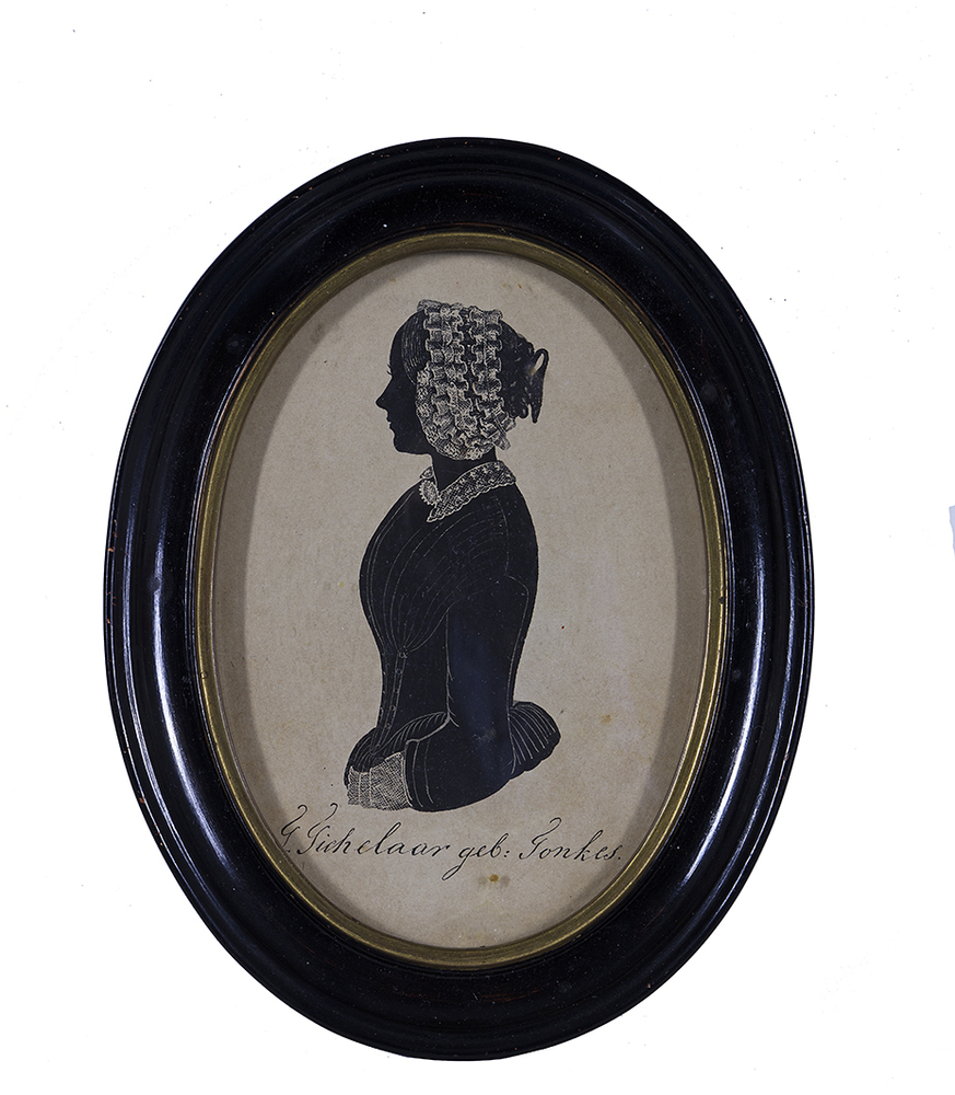 Silhouetportret Tjaaktje Tonkes