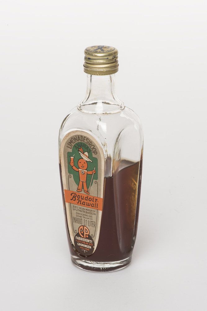 Miniatuurflesje CP Limonadesiroop
