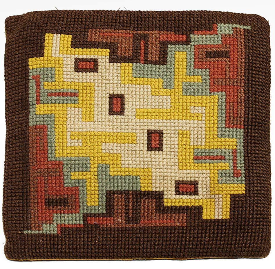 Borduurwerk op kussensloop