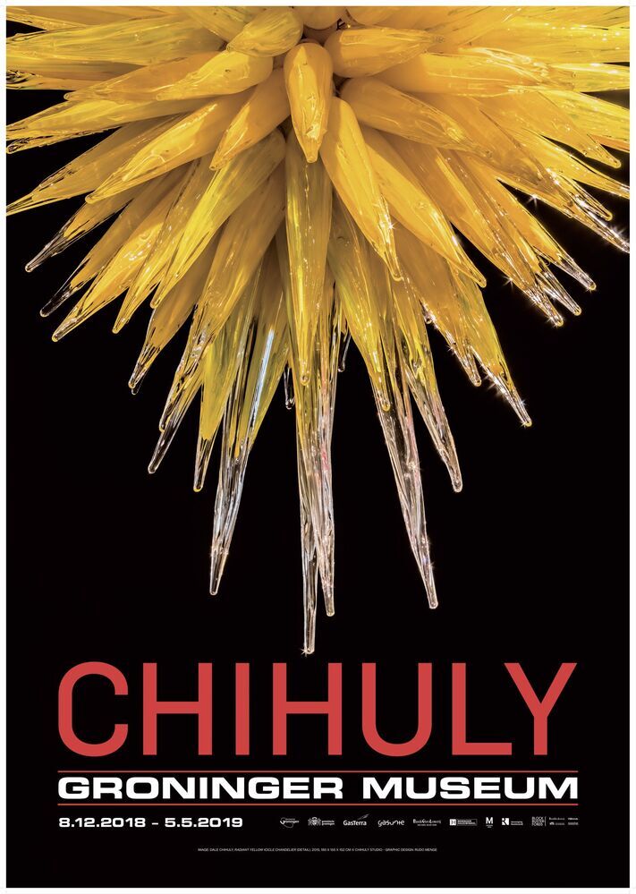 Tentoonstelling in het Groninger Museum 8-12-2018 t/m 5-5-20019: CHIHULY
