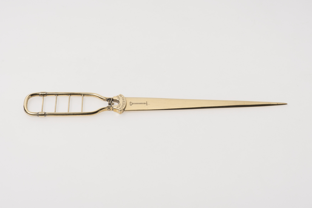 Brievenopener Fa. De Vrieze & Co, 1904-1954