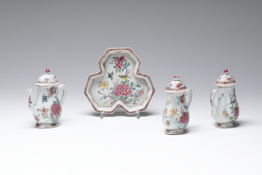 Driedelige condimentset