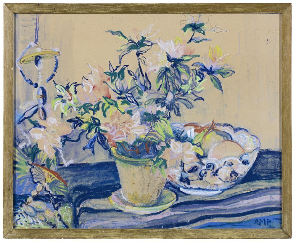 Stilleven met azalea's