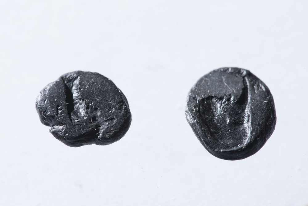 Afdruk Groninger zilver-of tinmerken. kokosbeker