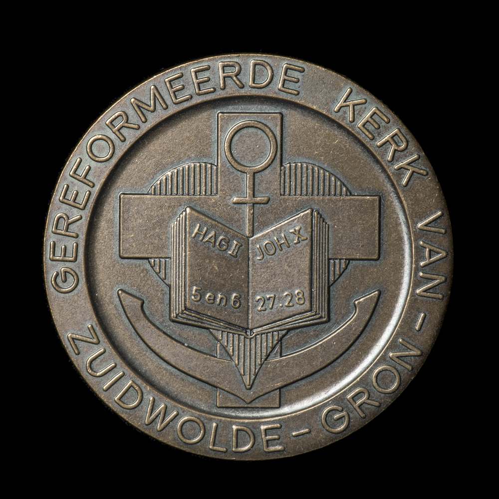 Penning 100 jaar Gereformeerde Kerk van Zuidwolde Groningen
