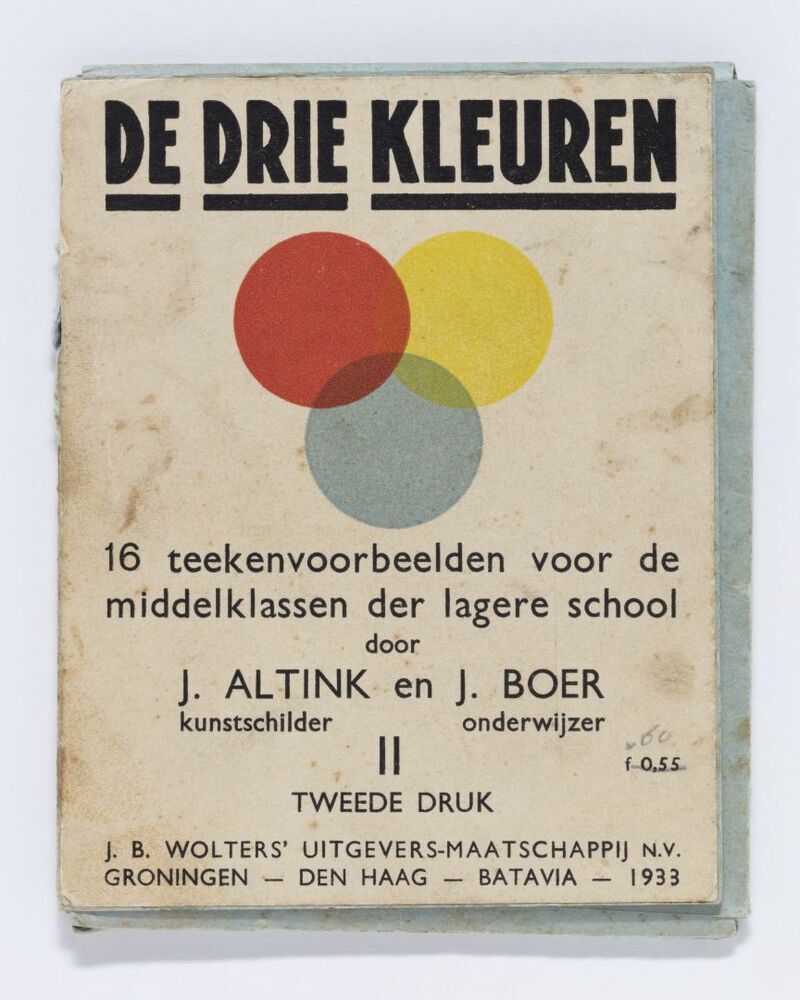 De Drie Kleuren II, 16 teekenvoorbeelden voor de middelklassen der lagere school, tweede druk