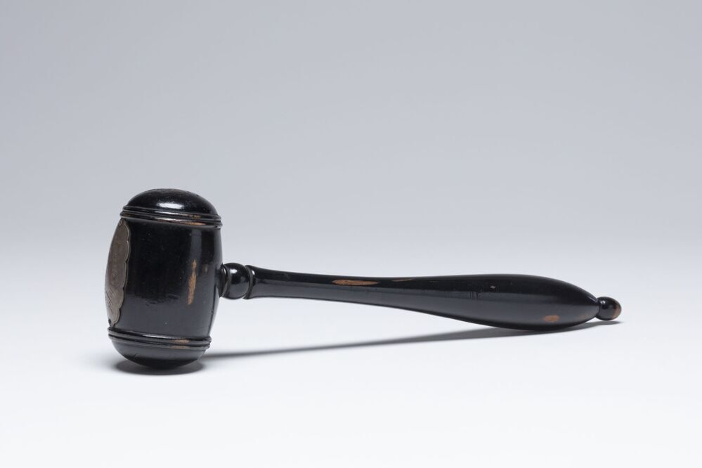 Voorzittershamer Koninklijk Mannenkoor Gruno