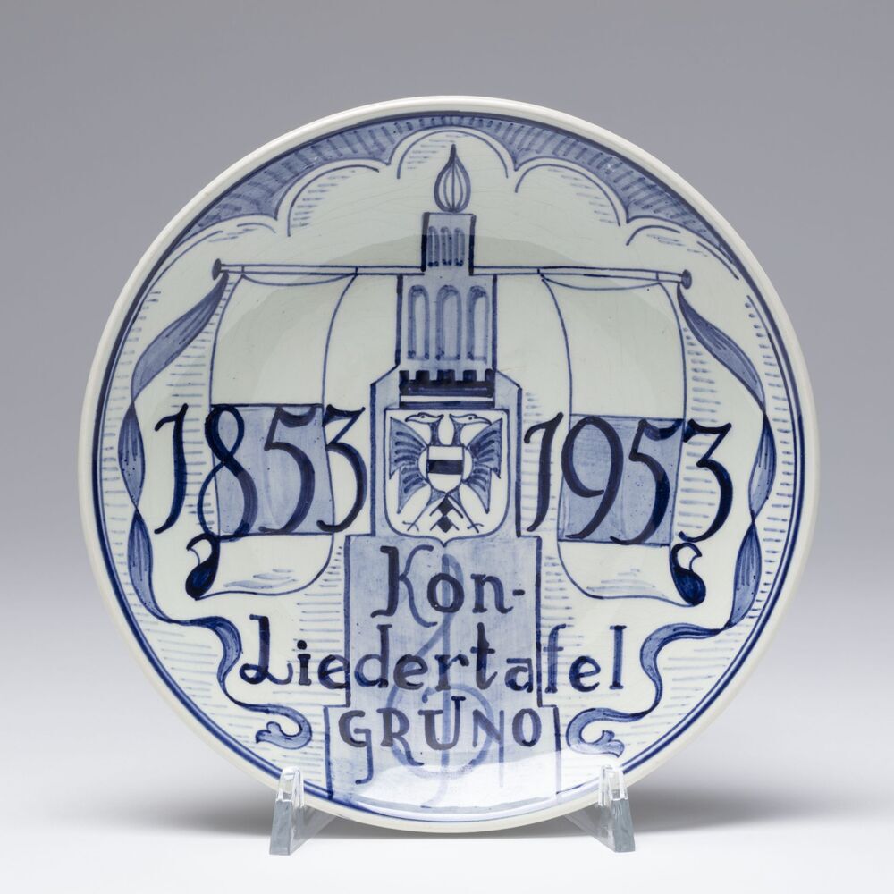 Bordje Koninklijk Liedertafel Gruno