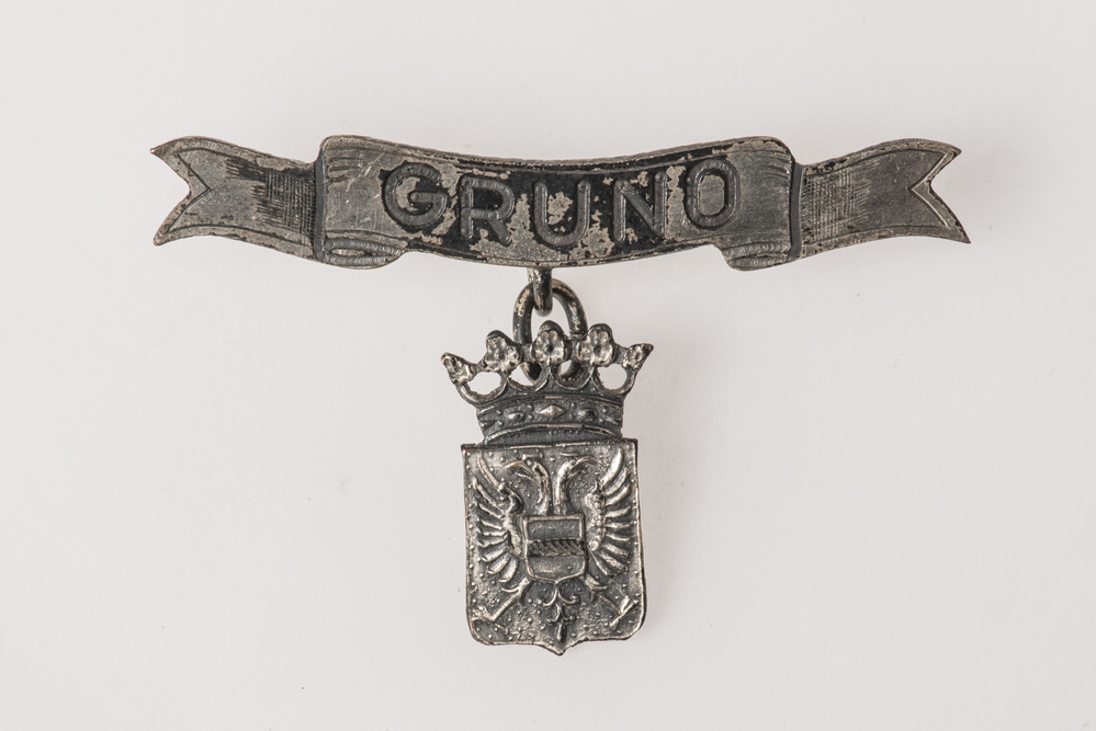 Lidmaatschapsspeldje Koninklijk Mannenkoor Gruno