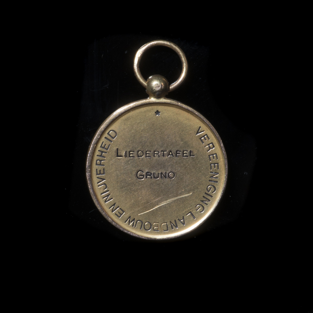 Medaille concours van mannenkoren 1907