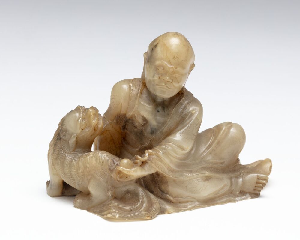 Beeldje van één der acht Onsterfelijken