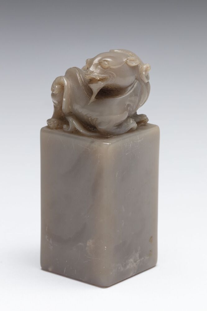 Zegelstempel met draak