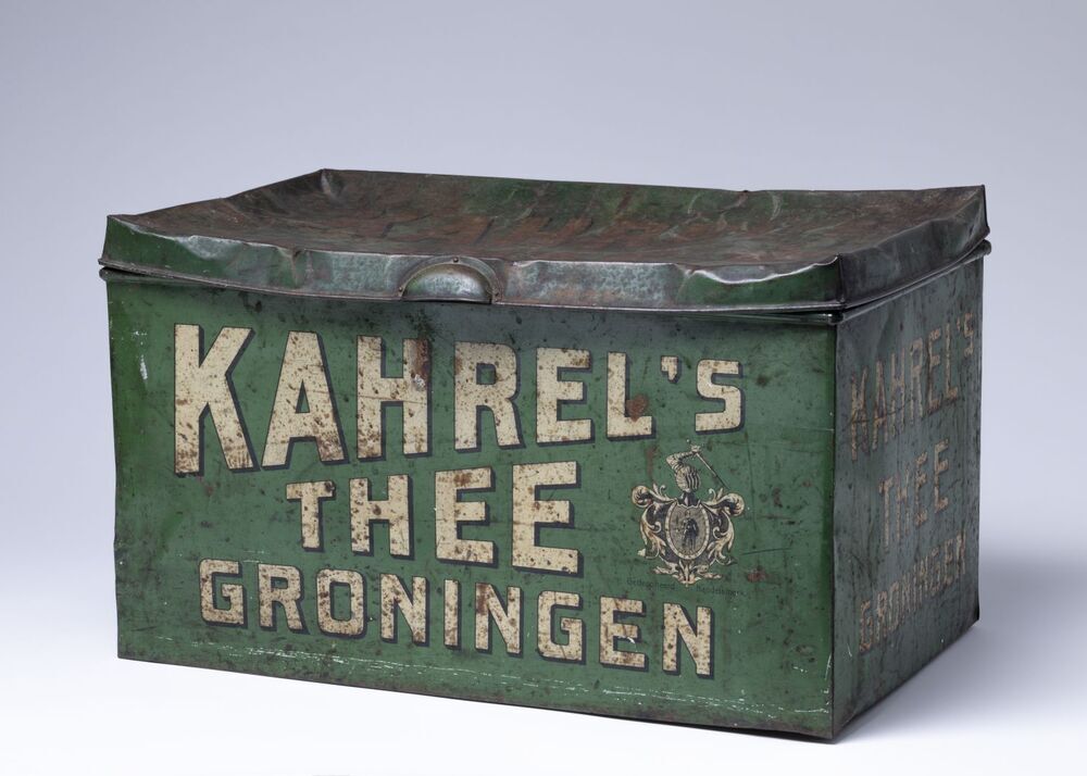 Voorraadblik Kahrel's Thee Groningen